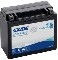 Exide 18Ah left+ AGM12-19.1