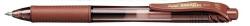 Pentel Roller cu mecanism EnerGel X 0.7 mm Pentel maro PEBLN107E (PEBLN107E)