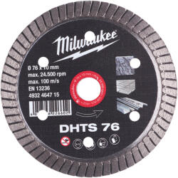 Milwaukee DHTS 76 mm (4932464715) Disc de taiere