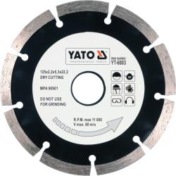 TOYA YATO HS 125 mm (YT-6003) Disc de taiere