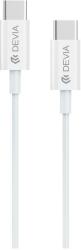 DEVIA Кабел за бързо зареждане Devia Smart PD Cable USB-C към USB-C, 3A, 60W