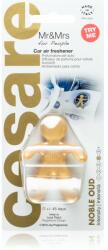 Mr&Mrs Fragrance Cesare Noble Oud parfum pentru masina aur 1 buc