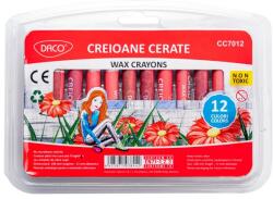 Daco Creioane cerate Daco CC7012, 12 culori (CC7012)