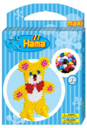 Hama Ursuletul - set cu 350 margele Hama maxi in cutie (Ha8761)