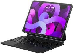 Baseus Brilliance Pro Wireless Touchpad Keyboard Case Digital Display (ARJK010216) - полиуретанов калъф, клавиатура, тракпад и поставка за iPad Pro 12.9 M2 (2022) iPad Pro 12.9 M1 (2021), iPad Pro 12