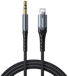 JOYROOM Port Audio Cable 3.5mm Lightning 2m Joyroom SY-A02 (black) (29697) - pcone