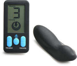 Zeus Electrosex E-Stim Panty Vibe with Remote Control Black