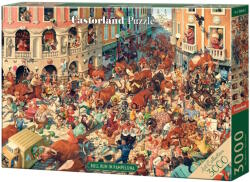 Castorland 3000 db-os Art Collection puzzle - Bikafuttatás Pampelunában (C-300648) (C-300648)