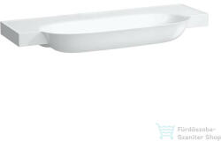 Laufen The New Classic 120x48 cm-es szekrényre illeszthető mosdó csaplyuk és túlfolyó nélkül, matt fehér H8138587571121 (H8138587571121)