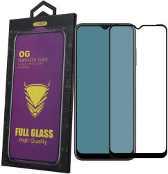  Huawei Nova Y61 / Realme 10 5G / C33 / Nokia G22 / Motorola Moto G8 Power Lite üvegfólia, tempered glass, előlapi, edzett, hajlított, fekete kerettel, prémium, OG