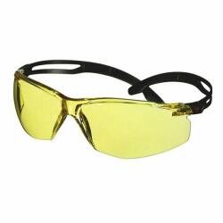 3M SecureFit 500 sárga szemüveg, fekete szegéllyel SF503SGAF-BLK