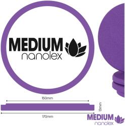 Nanolex NXPPAD41 Polishing Pad 170x13x150, Medium, Purple 3db