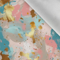 Takoy Téli softshel anyag arany rózsaszínű márvány