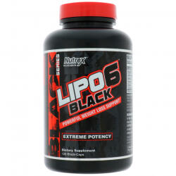 Nutrex Lipo6 Black Extreme Potency 120 kapszula EU