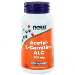 NOW NOW Acetyl-L-Carnitine 500 mg 50 kapszula - gymtropin