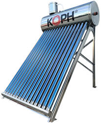 KOPH Panou solar nepresurizat KOPH CNS-58-150, 150 litri, 15 tuburi, suport terasa, apa calda (CNS-58-150)