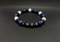  Férfi ásványkarkötő névvel