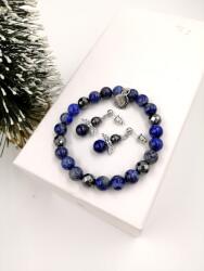  Kék angyal lazurit ékszerszett