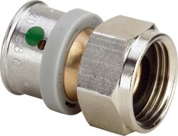 Viega 20-1/2" Pexfit Pro csatlakozó csavarzat lapos tömítésű (608415) (VGL4-608415)