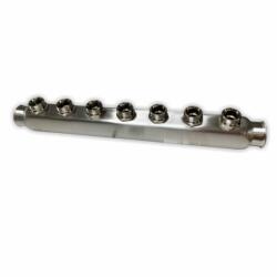 Dunaterm Brand Dunaterm Adapteres Osztótest 1"-2 körös G3/4" inox/vizes/(ZZ18002-02) (FH-ZZ18002-02)