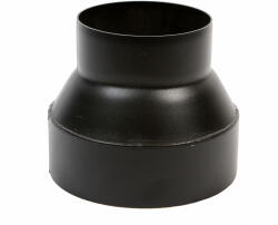 Totya/Kazi Fekete füstcső szűkitő 180/150 mm (SZ180150) (FÜST-DTSZ180150)
