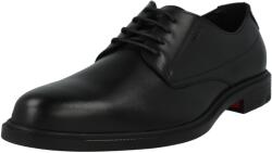 HUGO Pantofi cu șireturi 'Kerr Derb' negru, Mărimea 40