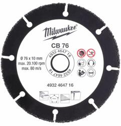 Milwaukee M12 FCOT 76 mm (4932464716) Disc de taiere
