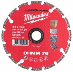 Milwaukee DHMM 76 mm (4932471333) Disc de taiere