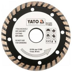 TOYA YATO TURBO 125 mm (YT-6023) Disc de taiere