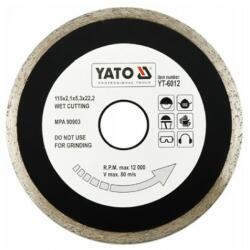 TOYA YATO 115 mm (YT-6012) Disc de taiere