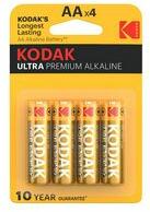 Kodak Ceruza elem 1.5V alkáli-mangán LR6 MN1500 Ultra Premium KODAK - AAULTRAB4 (AAULTRAB4)