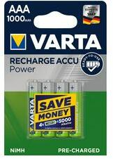 VARTA Mikro akkumulátor 4db 1.2V 1000mAh nikkel-fém-hidrid LR03 Micro(AAA/R03) AAA R2U Power VARTA - 5703301404 (5703301404)