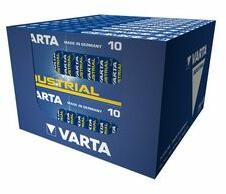 VARTA Mikro elem AAA ipari 1.5V alkáli-mangán Micro(AAA/R03) MN2400 Industrial VARTA - AAAINDUSTBU10 (AAAINDUSTBU10)