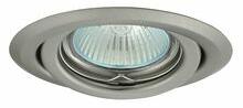 Kanlux Szpot lámpatest álmennyezetbe MR16 1x 35W 12V AC/DC GX5.3 króm-ház acél ARGUS CT-2115-C/M KANLUX - 00331 (00331)
