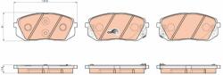 KRIEGER set placute frana, frana disc KRIEGER 0950006518 (0950006518)