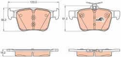 KRIEGER set placute frana, frana disc KRIEGER 0950006538 (0950006538)