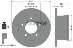 KRIEGER Disc frana KRIEGER 0950004302 (0950004302)