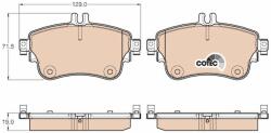 KRIEGER set placute frana, frana disc KRIEGER 0950006624 (0950006624)