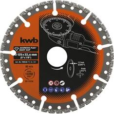 kwb 49789540 PROFI AGGRESSO-FLEX EASY CUT UNIVERSAL 125x22, 23x4, 0x2, 2 mm gyémántvágótárcsa (49789540) - bestbyte