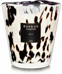 Baobab Collection Pearls Black lumânare parfumată 16 cm