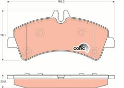 KRIEGER set placute frana, frana disc KRIEGER 0950006030 (0950006030)