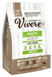 Vivere Low Grain Dog Mini Adult Duck 3kg - jotap