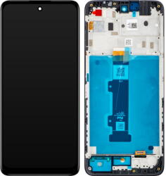 Motorola Piese si componente Display cu Touchscreen Motorola Moto E32s / E22s, cu Rama, Negru, Service Pack 5D68C20795 (5D68C21370) - vexio