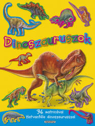Napraforgó Könyvkiadó Mozgalmas matricásfüzet - Dinoszauruszok - pindurka
