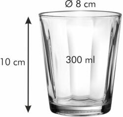 Tescoma myDRINK Stripes pohár 300 ml (306042.00) - pepita