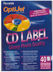 OptiJet CD Label A4 20 lap