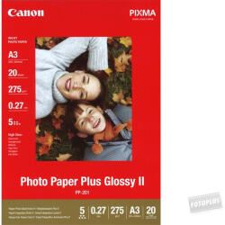 Canon PP-201 20 lap A/3 fényes fotópapír 265g (2311B020AA)