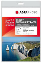 AGFA Agfaphoto Everyday Glossy Fotópapír A4 20lap 180g (AP18020A4)