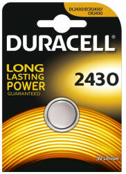 Duracell DL 2430 lithium elem 3v - fotoplus