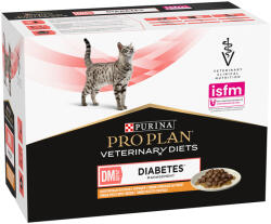 PRO PLAN Veterinary Diets 2x10x85g PURINA PRO PLAN Veterinary Diets Feline DM ST/OX Diabetes Management csirke nedvestáp